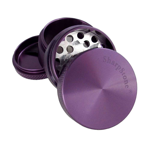 Sharpstone Grinder 4 Piece 2.5' - Purple