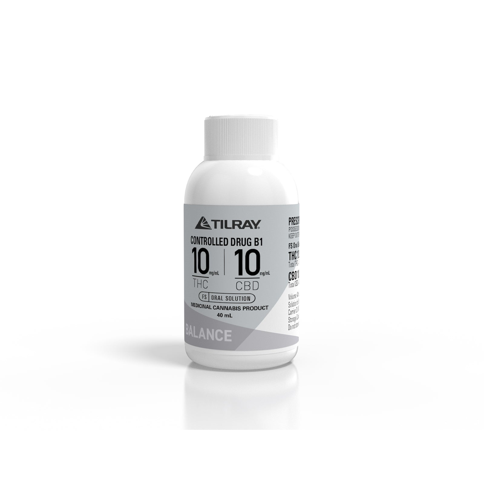 Tilray THC 10:10 – (Balanced THC:CBD)